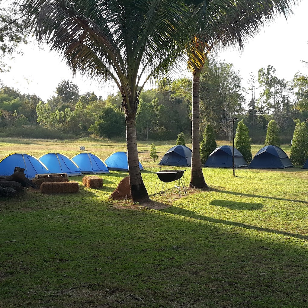 tent camping at namsap villa resort